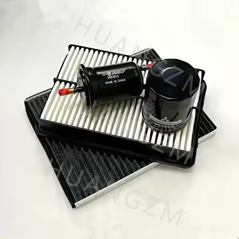 Filter set for Brilliance FRV FSV CROSS H530 V5 4A9/4G Air filter+oil filter+fuel filter+Air conditi