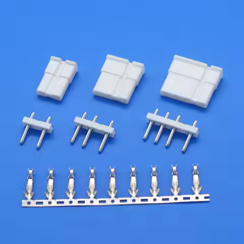 10sets TJC2 7.5mm-5mm Strip Connectors Straight Pin Header Plug Terminal PCB Board Connector 1P 2P 3