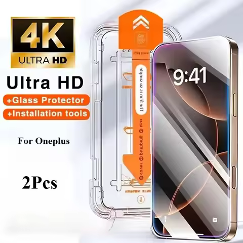 2Pcs Tempered Glass Screen Protector For Oneplus 15 13R 10T 10R ACE5 Pro 13T 13S Protective Glass Fi