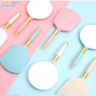 DORAESE Hand Mirror, Vintage Vanity Mirror Makeup Mirror,  with Handle Portable Cosmetic Cosmetic Co