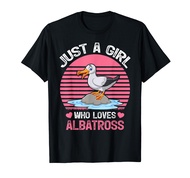 Albatross Bird Lover Tee Just A Girl Who Loves Albatross T-Shirt