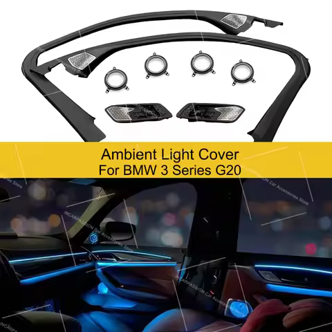 LED Speaker Cover Ambient Light For BMW 3 Series G20, BMW 3 Series G20 Speaker Upgrade Illuminate Mi