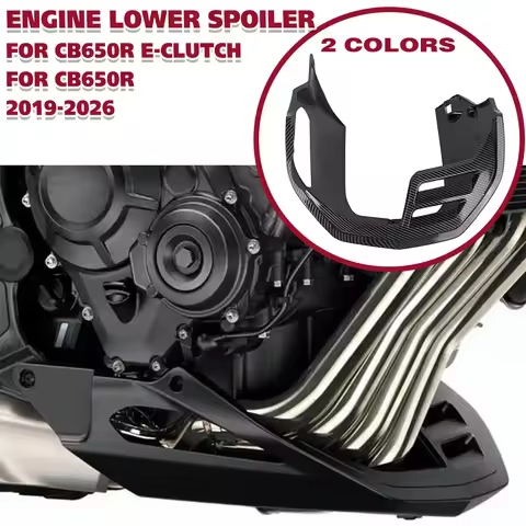 For Honda CB650R E-CLUTCH 2024-2026 Lower Fairing Cover Skid Plate Engine Chassis Protective Belly P