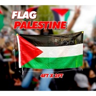 Bendera Palestine 2X4Ft