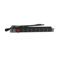 C13 9 WAY PDU EXTENSION SOCKET C14 PLUG