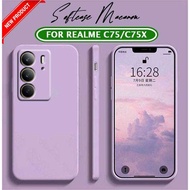 FOR REALME C75 REALME C75X [SM] Colorful Plain Square Softcase For Realme C75X case - plain case