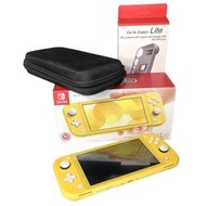 缺貨【NS主機】 少玩 9成新 Switch Lite 黃色主機 附配件【中古二手商品】台中星光電玩