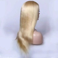 613 Real Hair Headgear Full Hand Hook Headgear Full Hand Knit Full Lace 613 Real Wig Headgear