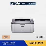 Brother HL-1110 Monochrome Laser Printer | A4 Print | Original Toner Included