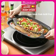Non-Stick BBQ Grill Pan Camping Grill Pan Griddle Grill Pan