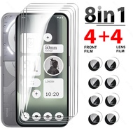 8in1 For Nothing Phone (2a) Plus 5G 2024 Tempered Glass Nothing Phone 2a Phone (2a)+ 2aPlus Phone2a 
