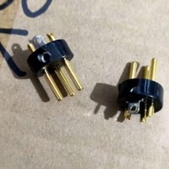 GOLD MIC CONNECTOR PLUS BOLT *