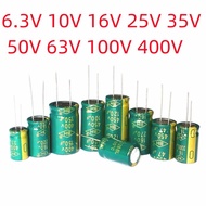 10V 16V 25V 35V 50V 400V High Frequency Aluminum Capacitor 100UF