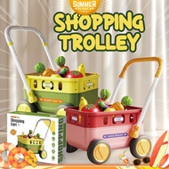 Shopping Trolley Fun Gift Decoration Toy Hadiah Mainan Untuk Kanak Budak Lelaki Perempuan