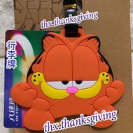 加菲貓 行李牌 姓名牌 掛牌 Garfield 人名牌 卡通 公仔 旅行用品 精品 飾物 旅行袋掛牌 Luggage tag 行李掛牌