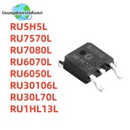 5PCS 100% NEW high-quality RU7570L RU7080L RU6070L RU1HL13L RU5H5L RU6050L RU30106L RU30L70L TO-252 