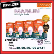 CAHAYA EcoKing LED Street Light Bulb marlin 40W 50W 80W 100W Non-Mercury White Light and Yellow Ligh