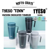 Original Tyeso "Finn" 500ML Stainless Steel 304 Vacuum Insulated Thermos Tumbler Drinkware