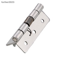 [further] Stainless Steel 1/1.5/2/2.5/3-inch Automatic Spring Hinge Cabinet Door Wardrobe Hardware And Furniture Fitgs Mini Micro Hinge MY]