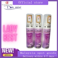 【3x75ml】Dr Mist Deodorant Spray-Lavender Body Hygiene Floatation Fluid Spray 75ml-Exp date: 2028