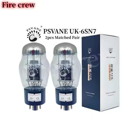 Fire Crew PSVANE UK-6SN7 UK6SN7 Vacuum Tube Replace CV181 6SN7 6N8P 6H8C WE6SN7 HIFI Audio Valve Ele