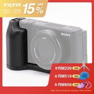 TILTA Mounting Baseplate with Grip Compatible with Sony ZV-1 /ZV-1F /ZV-1M2- Black TA-T49-MBG-B