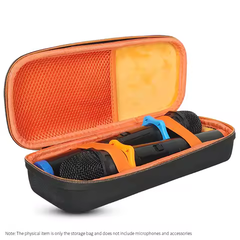 Hard EVA Storage Bag for JBL PartyBox ES Speaker Microphone Box Portable Bluetooth K Song Travel Car