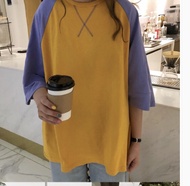 Women's loose-fitting loose-fitting loose-fitting fhun shirt