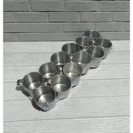 1 lusin Cangkir mug ukuran 7 cm. cangkir kopi . cangkir stainless murah .