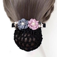 Professional Flower Hair Accessory for Women Perfect for Flight Attendants & Bank Teller Uniforms