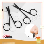 MATA Nose Hair Scissors Stainless Steel Nose Hair Trimmer/ Small Nose Hair Scissors for Eyebrows