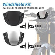 For Honda CB650R CB 650R CB 650 R 2024 2025 Motorcycle Windshield WindScreen Front Screen Wind Defle