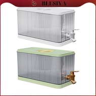 blesiya 4.5L Iced Beverage Dispenser, Cold Drinks Juice Dispenser Cold Drinks Juice Bucket Refrigera