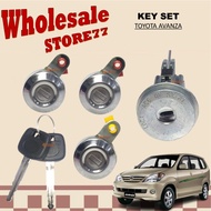 READY STOCK | AVANZA F601 / F602 2003-2011 DOOR KEY LOCK SET / PINTU KUNCI KEY LOCK FULL SET WITH 2 