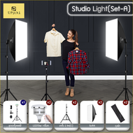 UPick1 ชุดไฟสตูดิโอ 70W 220V ขั้วหลอด E27 Dimmable LED Energy Saving Light Bulb ปรับได้ 3สี หลายระดั