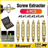 Damaged Screw Extractor Drill Bit Screw Extractor Bolt Remover Tools Screw Remover Set Remove Damage