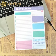 CURTES To Do List Notepad, 60 Sheets Portable Schedules Journal, Hourly Organizer Easy Tear-off Self