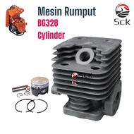 BG328 Cylinder Block kit set/Brush Cutter BG328 Block/Mesin Rumput BG328 Cylinder