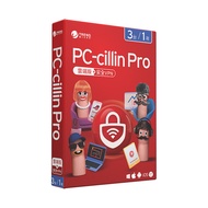 Trend Micro 趨勢科技 PC-cillin Pro 2024 一年三台標準盒裝