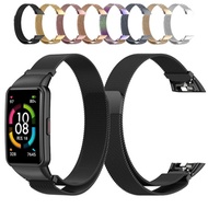 Magnetic Strap Metal Stainless Steel Bracelet for Huawei Band 6 / 6 Pro Huawei Band 6 Smartwatch for