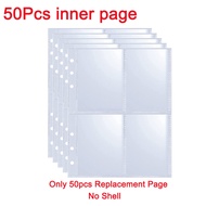 25pcs Page(4 Grids) Photo Card A5-Binder Kpop Photo Albums Idol Cards Loose-leaf Collect Book Binder
