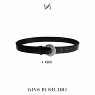 KINS | เข็มขัดผู้ชายหนังแท้ คินส์ ‘KINS GENUINE LEATHER BELT’ Size 105 cm. (KB01-KB03)