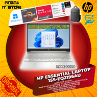HP 15.6" Essential Laptop 15s-eq2195/2196/2197AU - AMD Ryzen 3 5300U/8GB RAM/512GB SSD/Win 11/2YRS