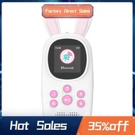 32GB Music MP3 Player for Kids, Cute Bunny Kids Music MP3 Player with BT, MP3 & MP4 Players with Spe