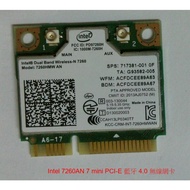Intel Laptop Built-In Wireless Network Card 7260AN 7260HMW mini PCI-E Bluetooth 4.0 5G Dual Band wif