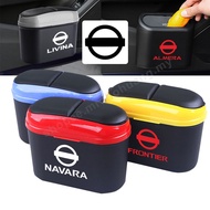 Car Trash Can For Nissan Almera Frontier Livina Sunny Navara Serena Teana X-Trail Np300 Sentra Pulsa