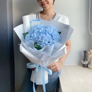 Artificial Hydrangea Bouquet Meaning Instead Of Love Gratitude