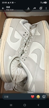 Nike Dunk Low 灰白波鞋
