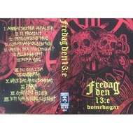 FREDAG DEN 13:E Domedagar Cassette Tape Crust, Hardcore