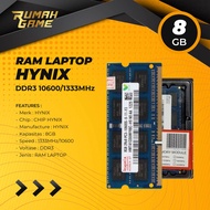 SK Hynix Ram Laptop 8GB DDR3 10600 1333Mhz Sodimm Notebook